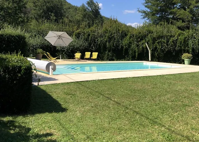 Maison Perigourdine Avec Piscine Privee, Wifi, Animaux Acceptes A Proximite De Lascaux - Fr-1-616-460 Ferienhaus *